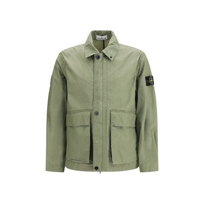 Stone Island Tweekleurige Polyester Jas