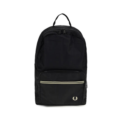 Sac à dos Fred Perry en nylon noir