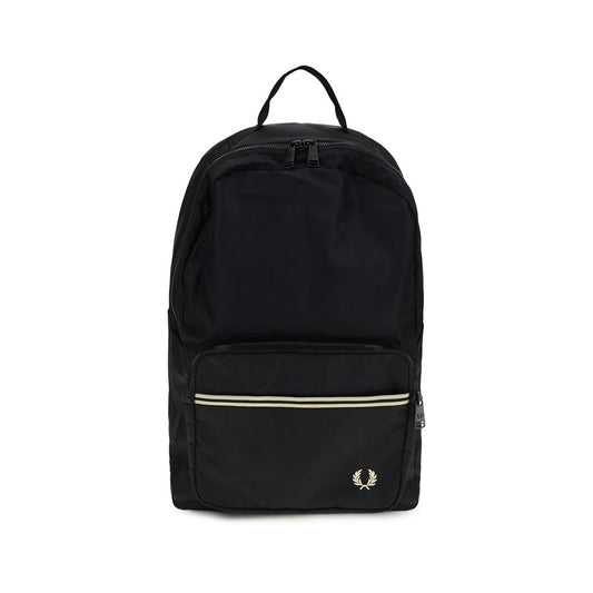 Sac à dos Fred Perry en nylon noir