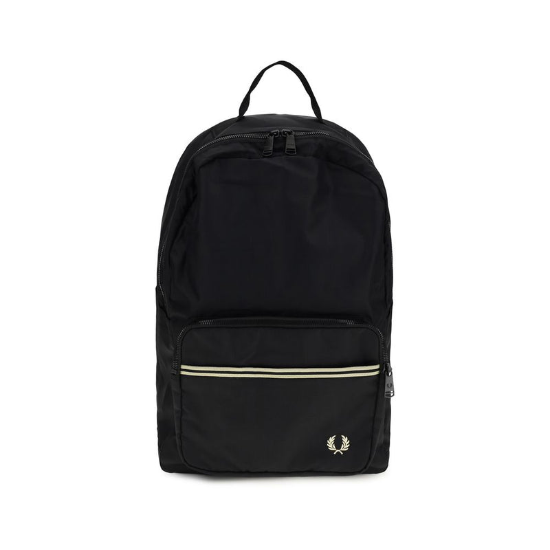Sac à dos Fred Perry en nylon noir