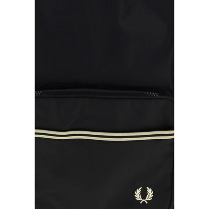 Sac à dos Fred Perry en nylon noir