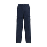 Stone Island Blue Cotton Cargo Pants for Men