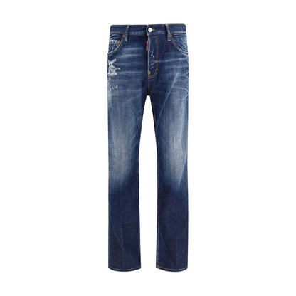 Dsquared² Blauwe Katoenen Jeans Denim