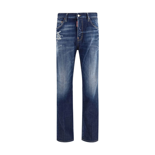 Dsquared² Blauwe Katoenen Jeans Denim