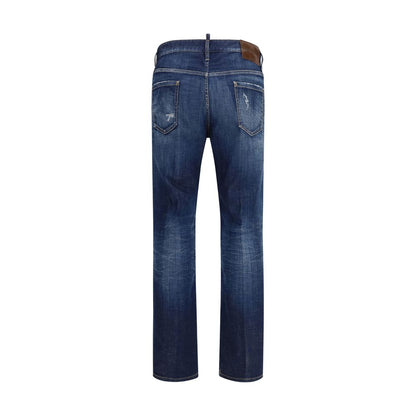 Dsquared² Blauwe Katoenen Jeans Denim