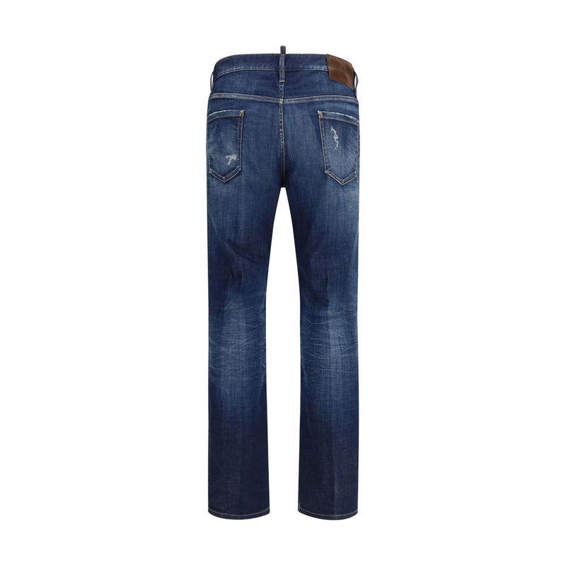 Dsquared² 642 Blue Cotton Jeans Denim for Men