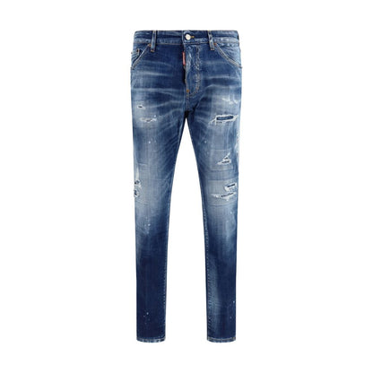 Jean slim en coton bleu Dsquared²