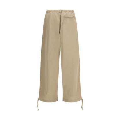 Ferragamo Beige Katoenen Casual Broek