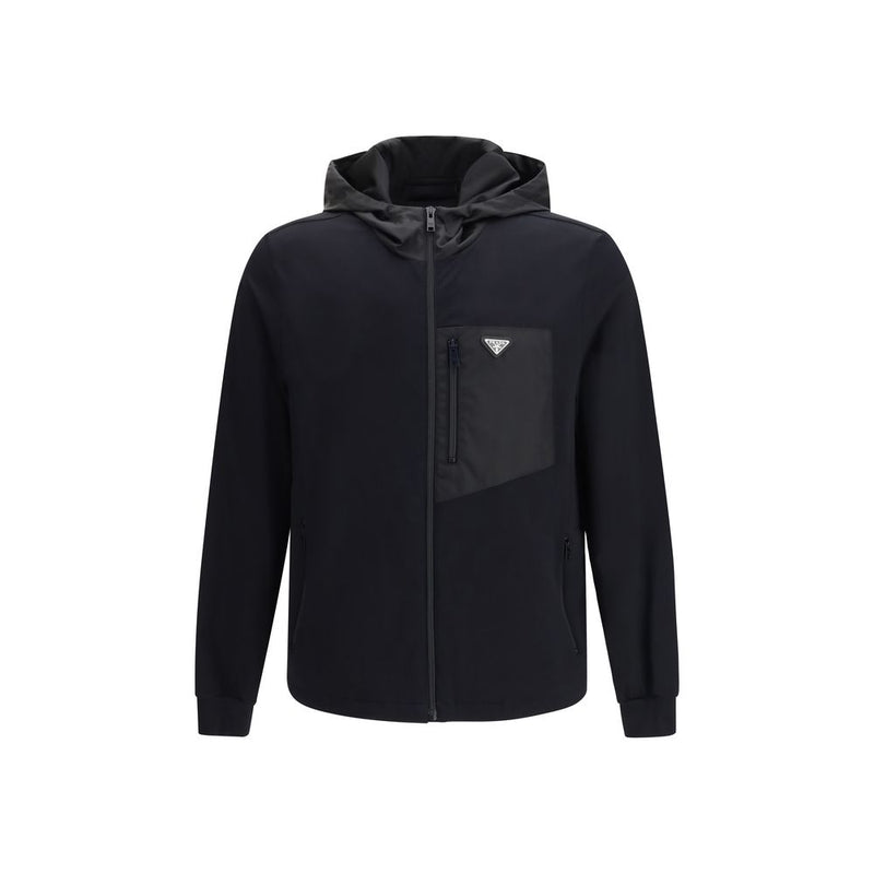 Blouson Prada en coton noir