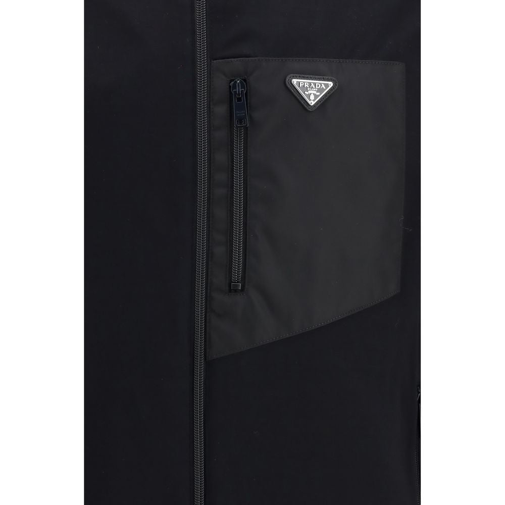 Blouson Prada en coton noir