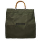 Jil Sander Groene Stoffen Handtas