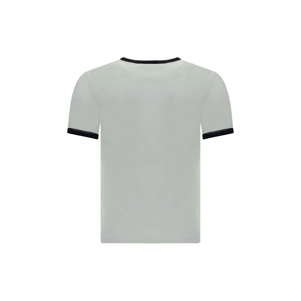 Courrèges White Cotton T-Shirt - Casual Chic Design