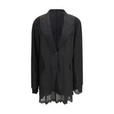 Our Legacy Black Linen Blazer - Versatile Reversible Design