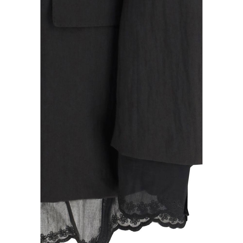 Our Legacy Black Linen Blazer - Versatile Reversible Design