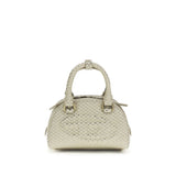 Diesel 1DR Dome Beige Calf Leather Handbag