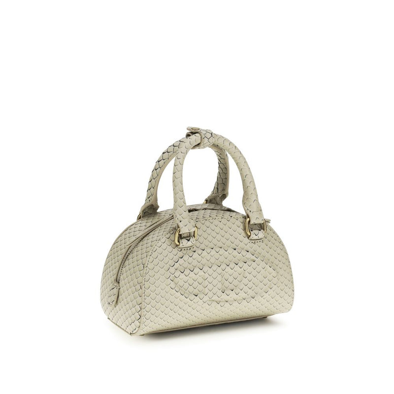 Diesel 1DR Dome Beige Calf Leather Handbag