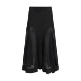 Jupe longue Our Legacy en lyocell noir
