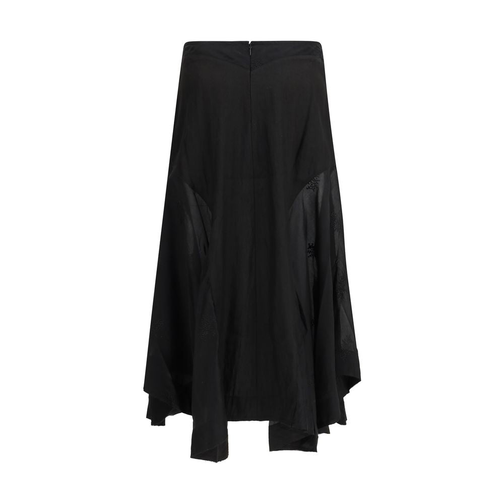 Jupe longue Our Legacy en lyocell noir