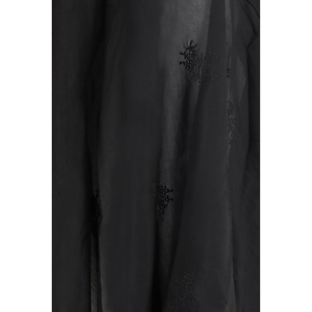 Jupe longue Our Legacy en lyocell noir