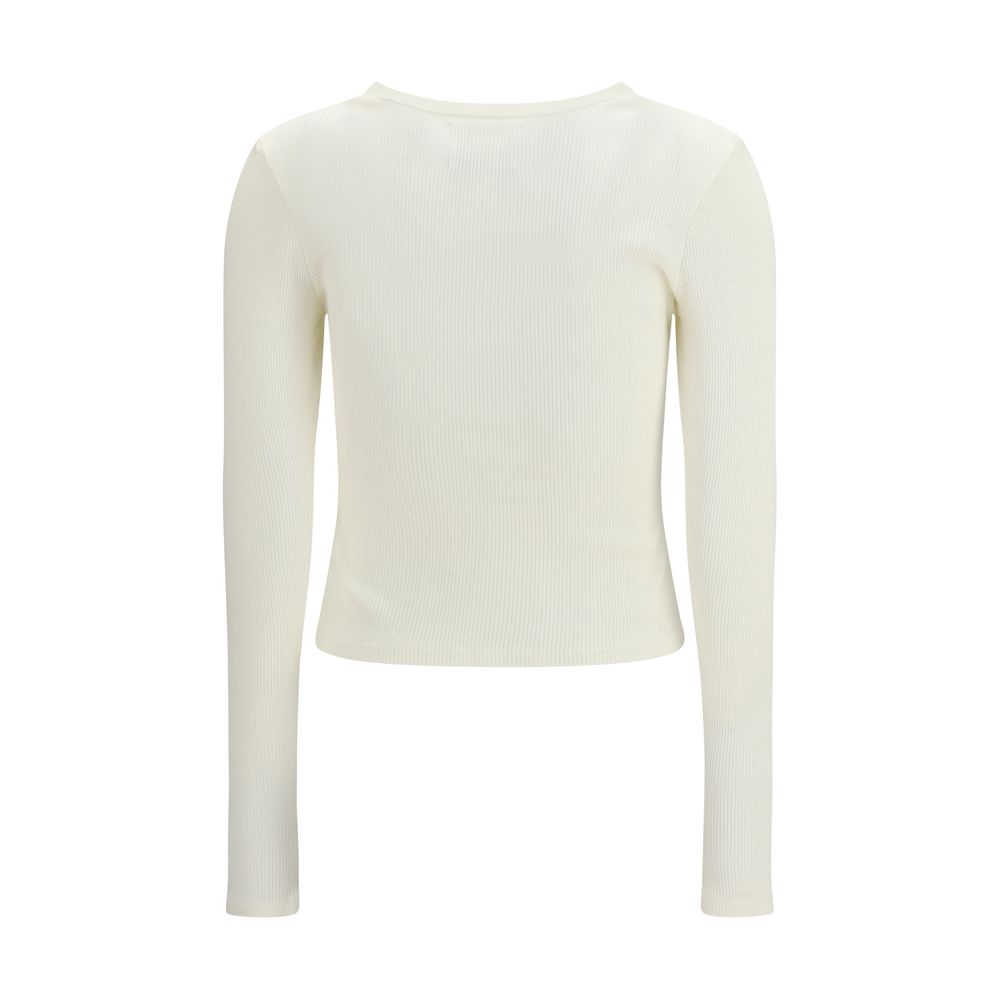Citizens of Humanity Kari Long White Cotton Cardigan