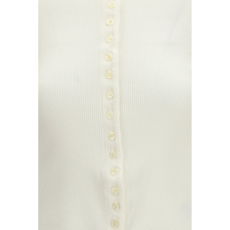 Citizens of Humanity Kari Long White Cotton Cardigan
