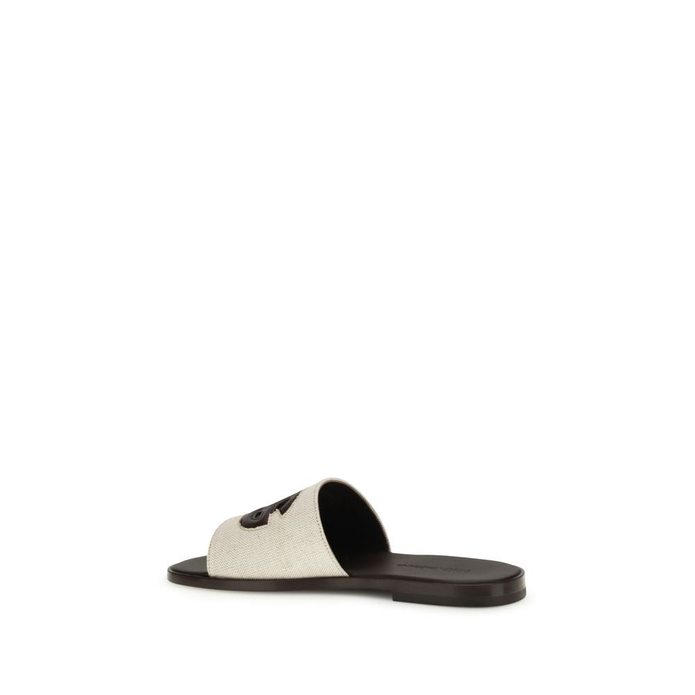 Dolce & Gabbana Beige Canvas Sandals for Men