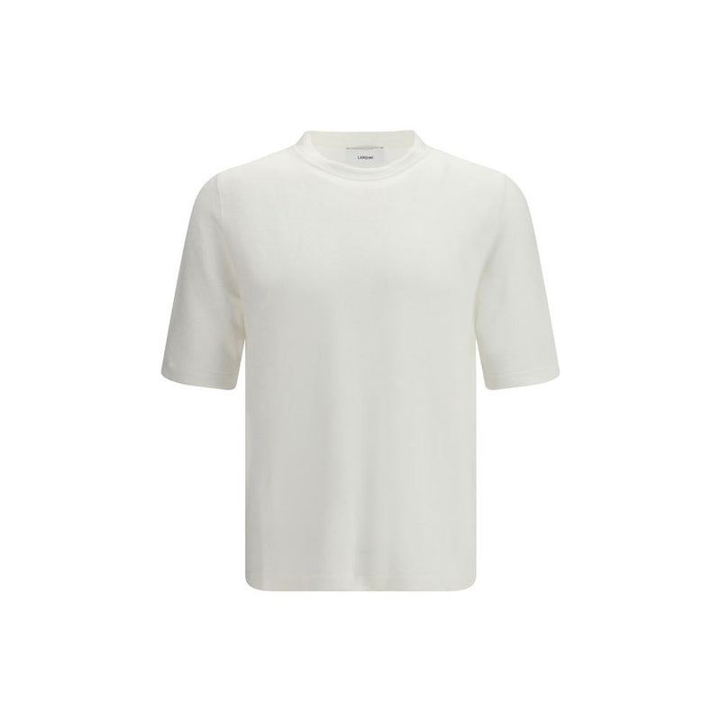 Lardini wit linnen T-shirt