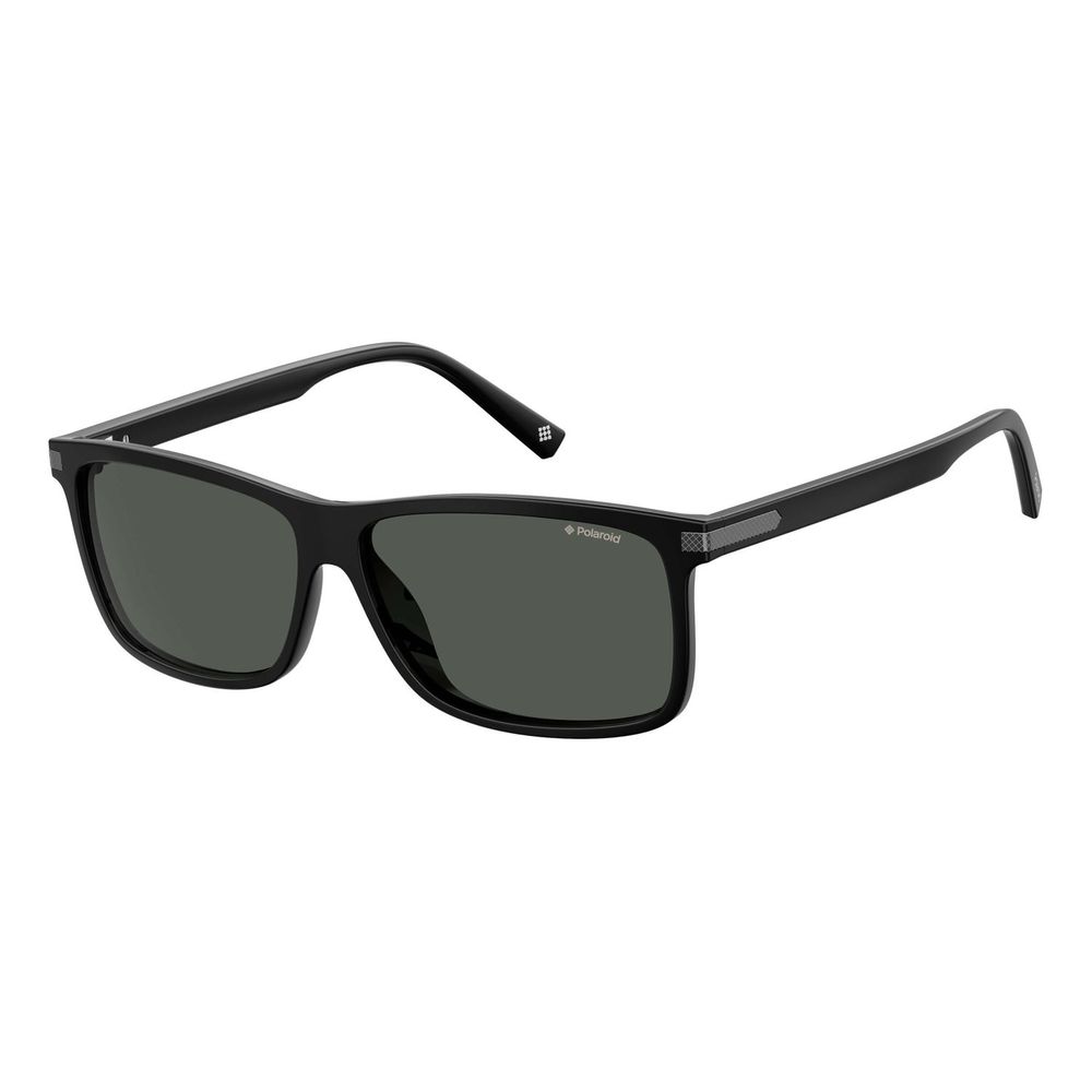 Lunettes de soleil Polaroid noires en polycarbonate