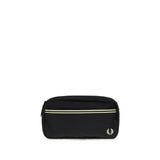 Sac bandoulière Fred Perry noir en polyamide recyclé