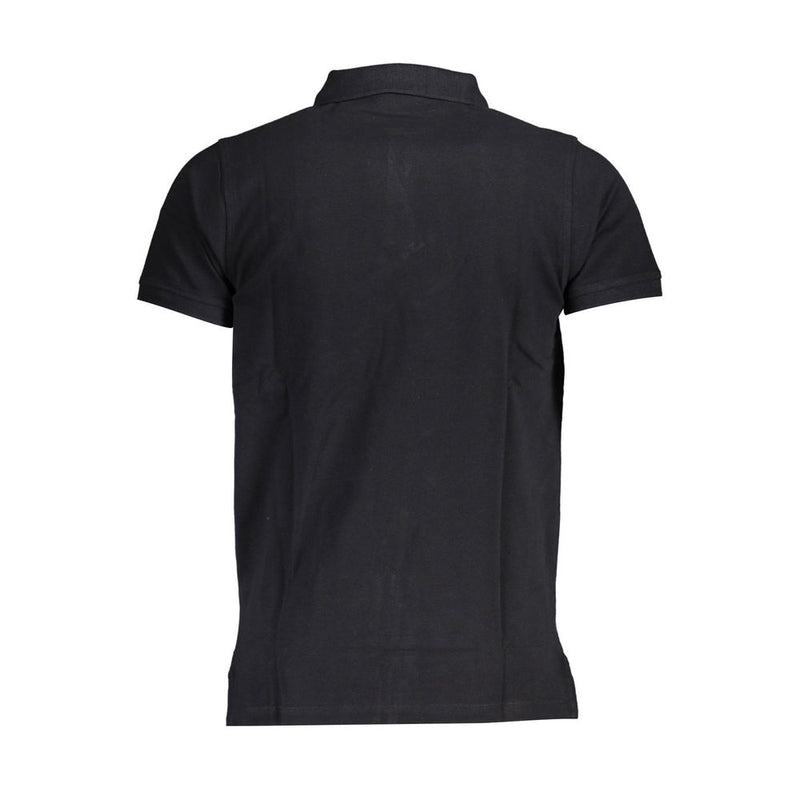 Polo Shirt Noir en Coton pour Hommes - Norway 1963