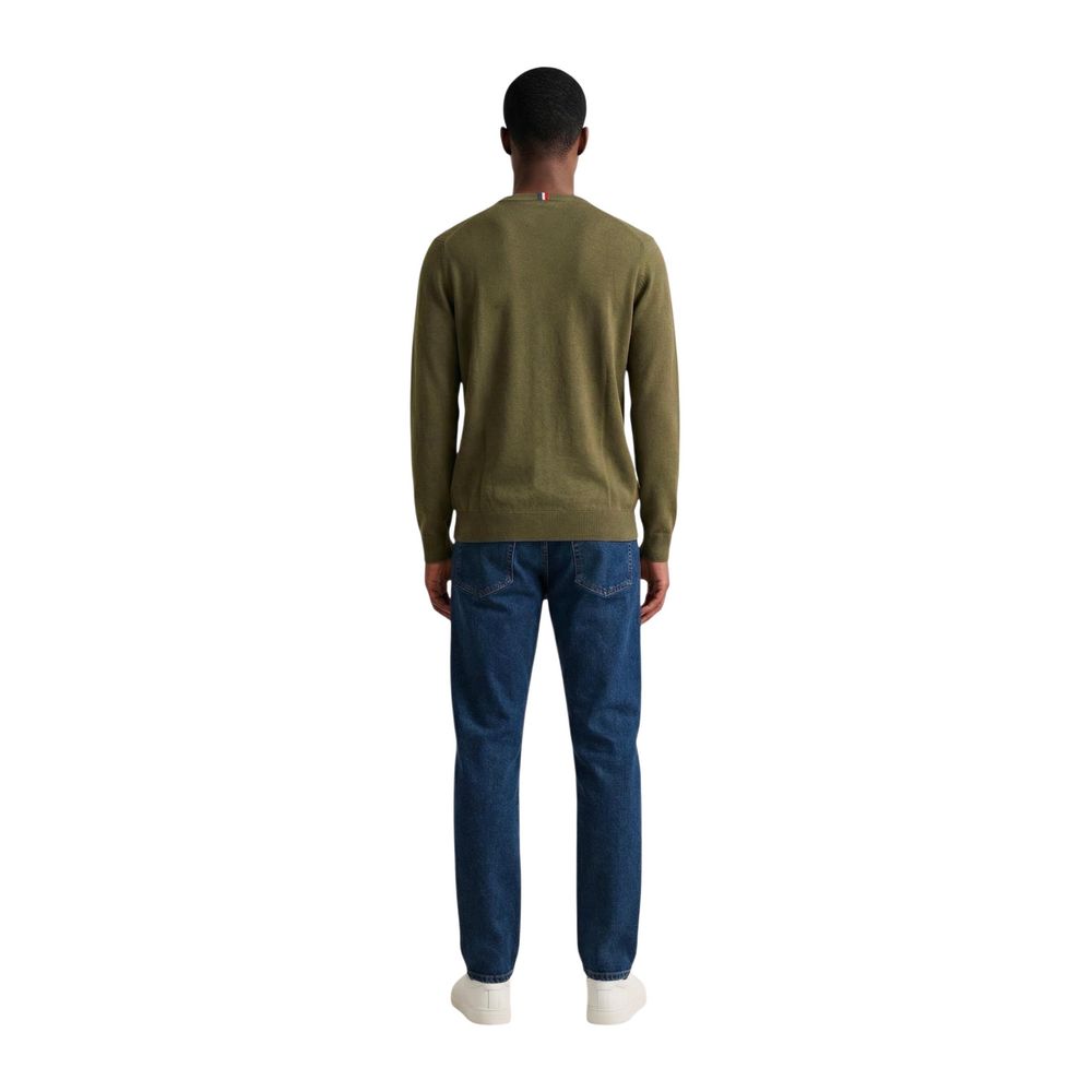 U.S. POLO ASSN. Green Cotton Sweatshirt for Men