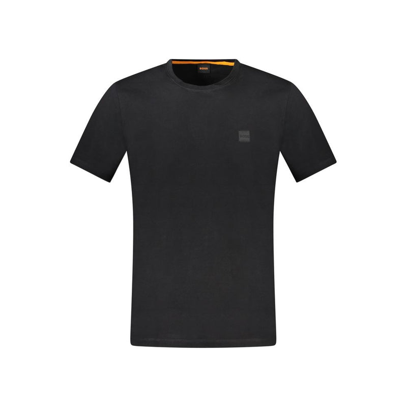 Hugo Boss Zwart Katoenen Heren T-Shirt