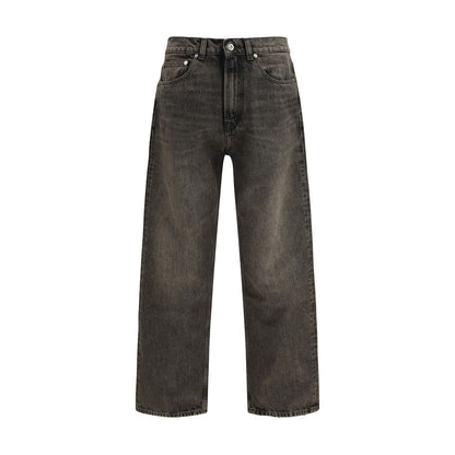 Our Legacy Zwarte Katoenen Relaxte Pasvorm Jeans