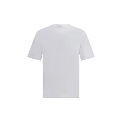 Maison Kitsuné Wit Katoenen T-Shirt