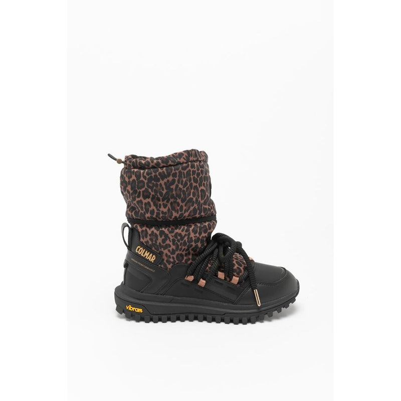Colmar Black Polyester Ankle Boots for Women