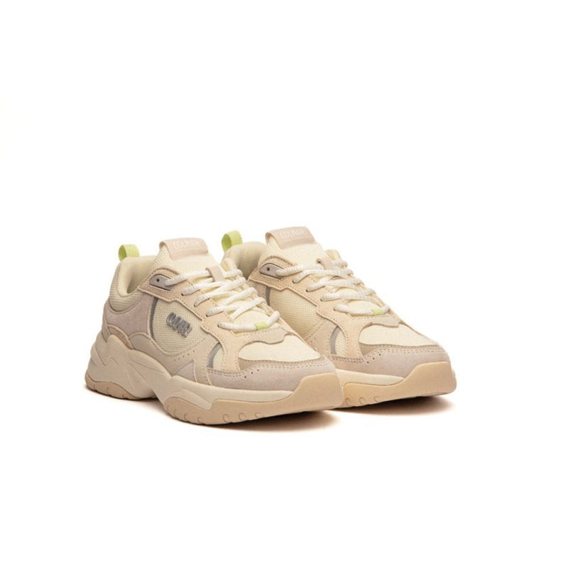 Colmar White Leather Chunky Sneakers for Women