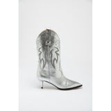 Moschino Multicolor Viscose High Heel Boots for Women