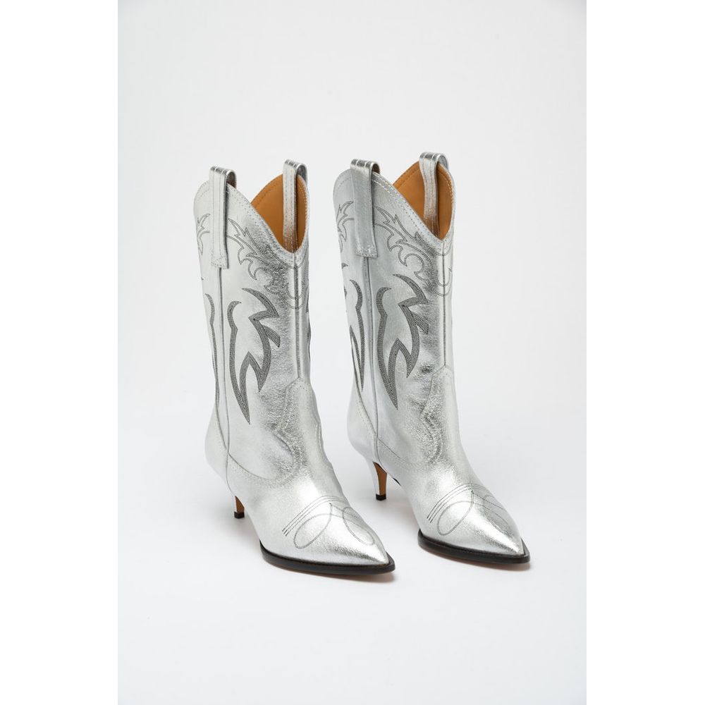 Moschino Multicolor Viscose High Heel Boots for Women