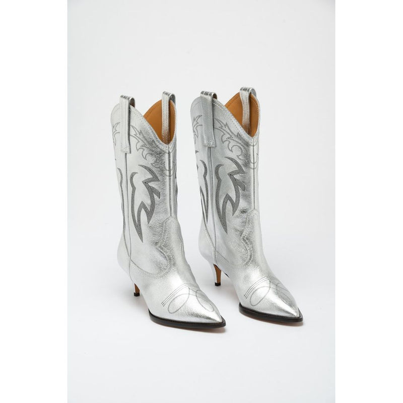 Moschino Multicolor Viscose High Heel Boots for Women