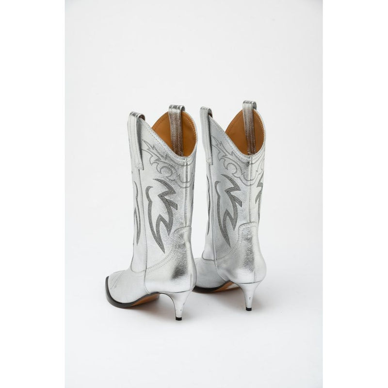 Moschino Multicolor Viscose High Heel Boots for Women