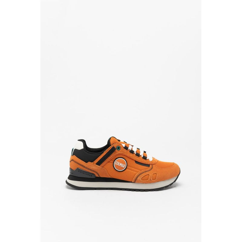 Colmar Orange Leather Athletic Sneakers - Stylish & Functional