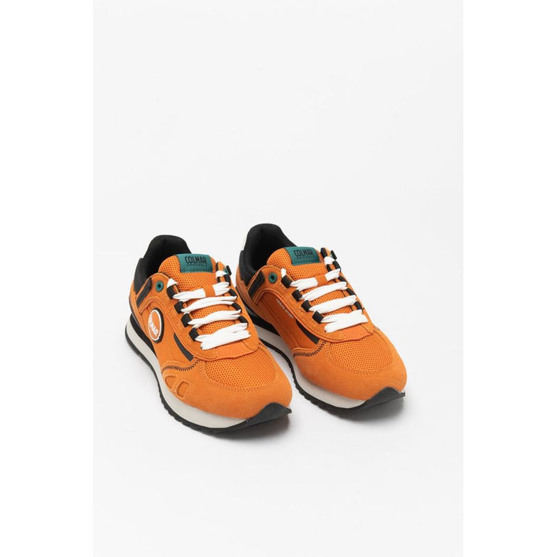 Colmar Orange Leather Athletic Sneakers - Stylish & Functional