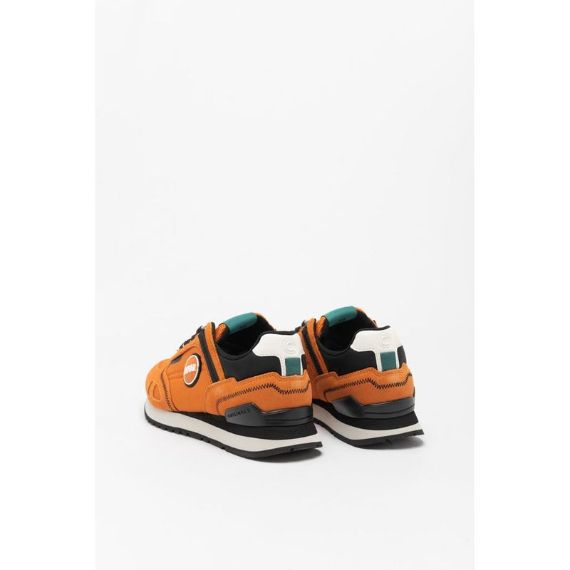 Colmar Orange Leather Athletic Sneakers - Stylish & Functional