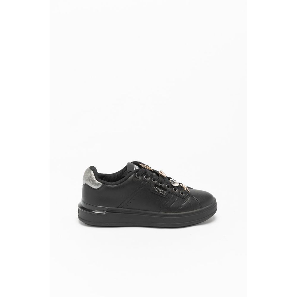 Colmar Black Polyethylene Low Top Sneakers for Women