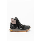 Colmar Black Leather Ankle Boots for Men