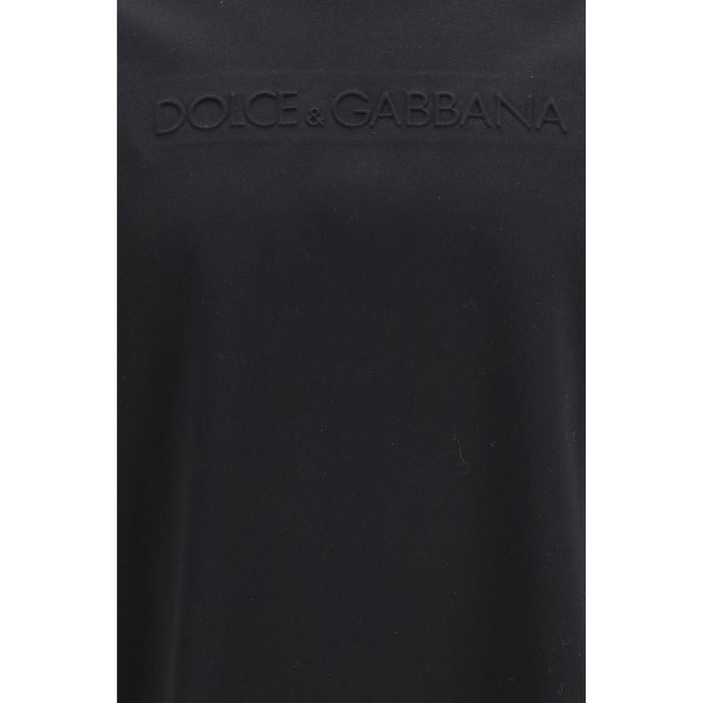 T-shirt en coton noir Dolce &amp; Gabbana