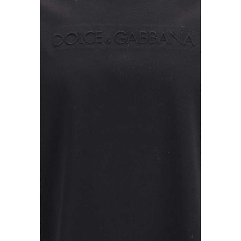 T-shirt en coton noir Dolce &amp; Gabbana