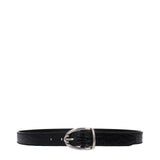 Ceinture Classique en Cuir Noir Tom Ford