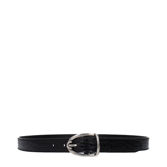 Tom Ford Zwarte Leren Regular Riem