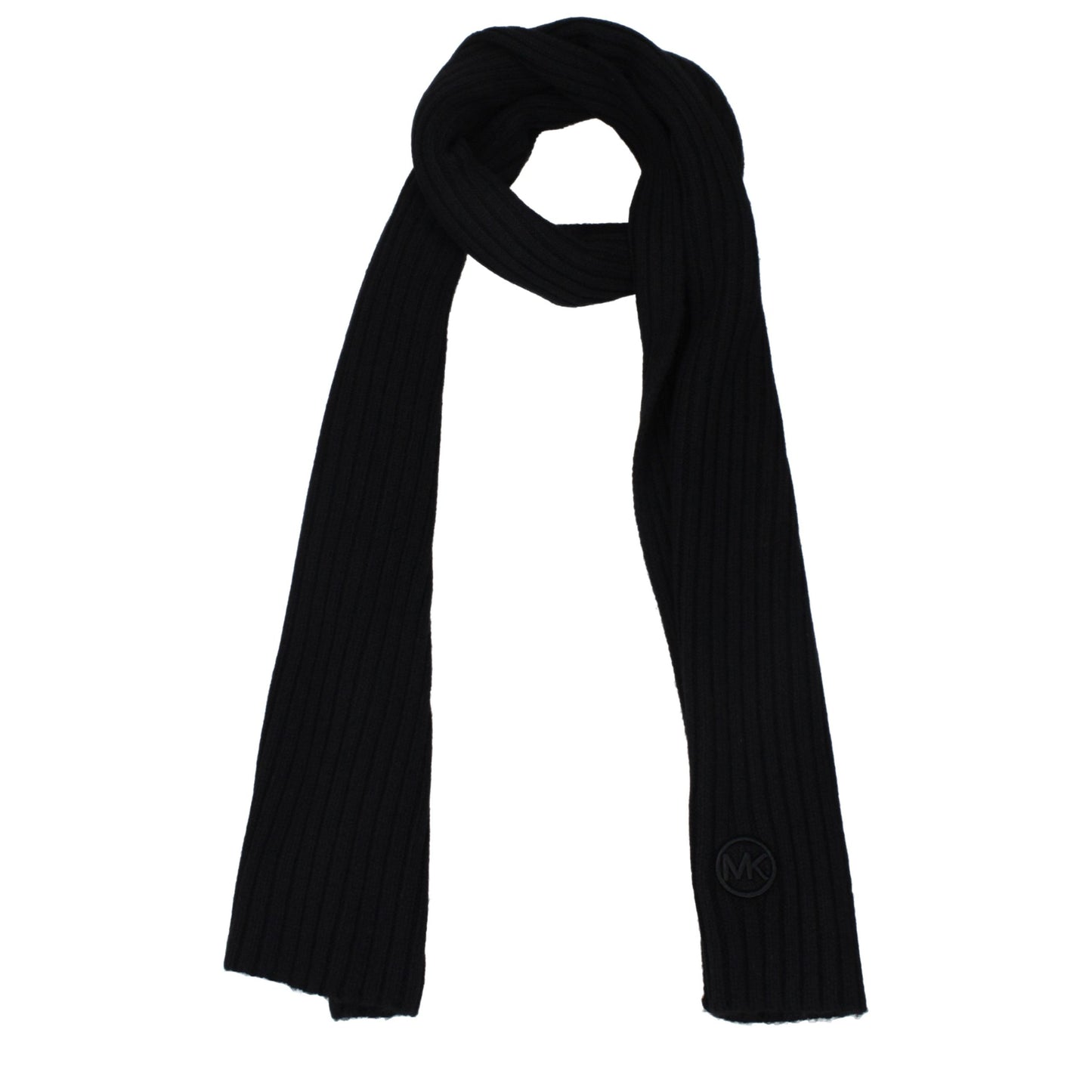 Écharpe noire en polyester Michael Kors
